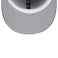 Casquette ajustée New Era Main 59FIFTY bleu marine pour homme des Houston Texans