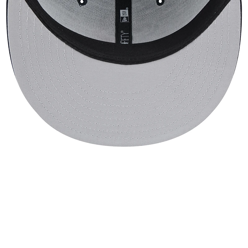 Casquette snapback 9FIFTY Main Trucker bleu marine des Houston Texans de New Era pour homme