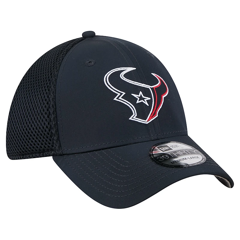 Casquette New Era 39THIRTY Flex bleu marine pour homme, Houston Texans