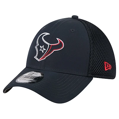 Casquette New Era 39THIRTY Flex bleu marine pour homme, Houston Texans