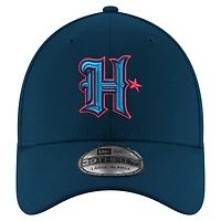 Casquette New Era Standard 39THIRTY Flex bleu marine des Houston Texans pour homme