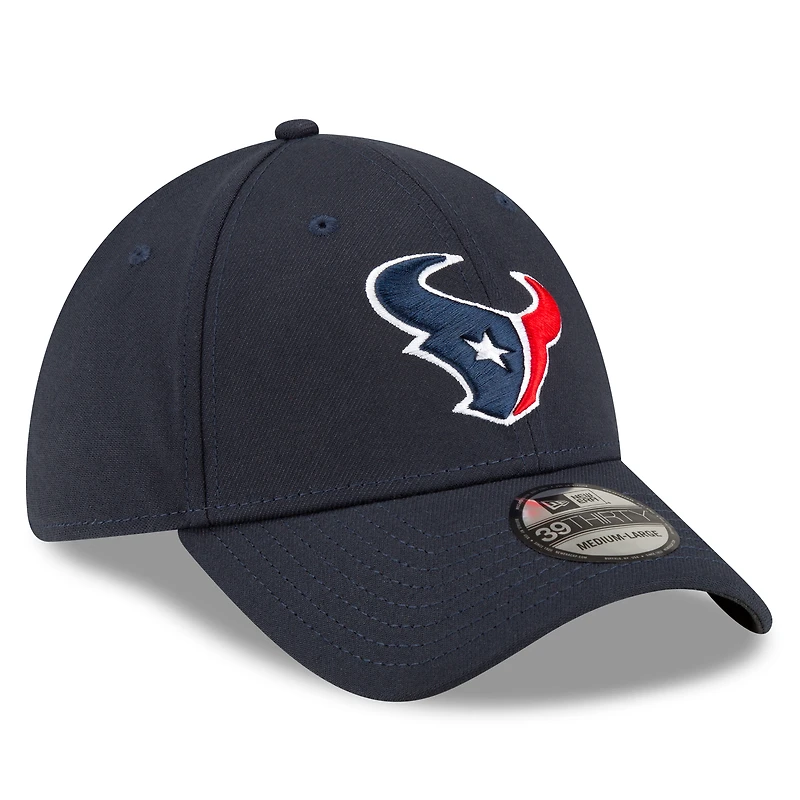 Men's New Era Navy Houston Texans Team Classic 39THIRTY Flex Hat