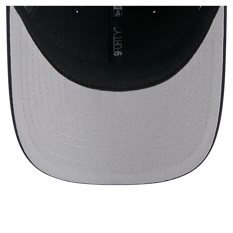 Casquette ajustable New Era 9FORTY M-Crown bleu marine pour homme, collection équipe des Houston Texans