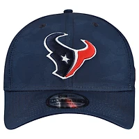 Men's New Era  Navy Houston Texans Tonal Camo 39THIRTY Stretch Fit Hat