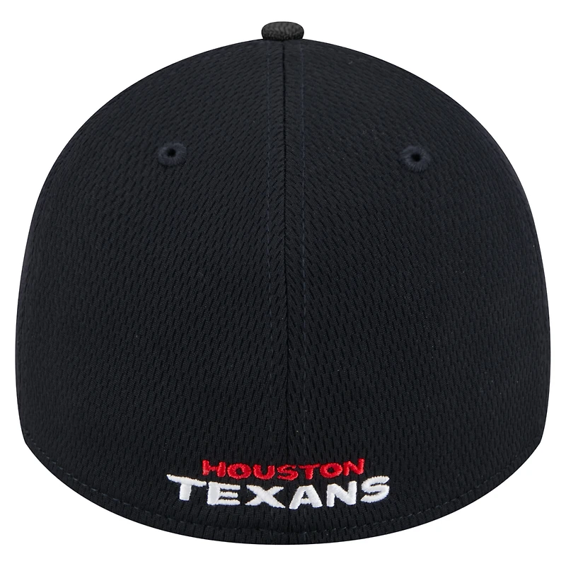 Casquette New Era 39THIRTY Flex bleu marine pour homme, Houston Texans