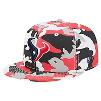 Casquette ajustée New Era 59FIFTY rouge/bleu marine des Houston Texans pour homme