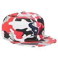 Casquette ajustée New Era 59FIFTY rouge/bleu marine des Houston Texans pour homme
