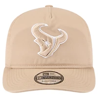 Casquette ajustable 19TWENTY beige New Era pour homme des Houston Texans