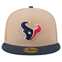 Casquette ajustée 59FIFTY pour homme avec logo principal des Houston Texans de New Era