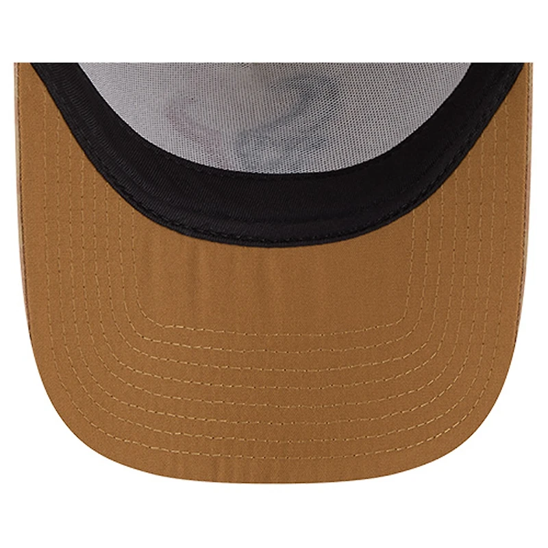 Men's New Era Tan Houston Texans Wheat Camo 9FORTY Adjustable Hat