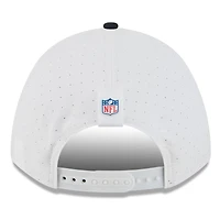 Men's New Era  White/Navy Houston Texans 2025 NFL Training Camp A-Frame 9FORTY Adjustable Hat