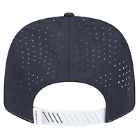 Casquette ajustable 9SEVENTY blanche/bleu marine Houston Texans Established Patch pour homme New Era