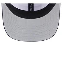 Casquette ajustable 9SEVENTY blanche/bleu marine Houston Texans Established Patch pour homme New Era