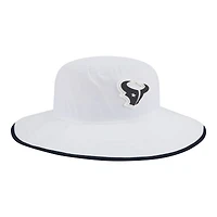 Men's New Era  White Houston Texans 2025 NFL Training Camp Panama Bucket Hat