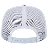 Casquette extensible à bouton-pression New Era blanche Houston Texans Adventure Flamingo Pattern 9SEVENTY pour homme