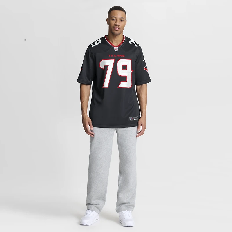 Maillot Nike Aireontae Ersery bleu marine pour homme des Houston Texans