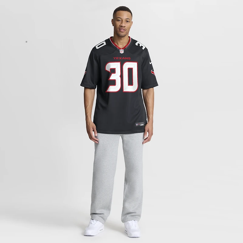 Men's Nike Brandon Codrington Navy Houston Texans Team Game Jersey