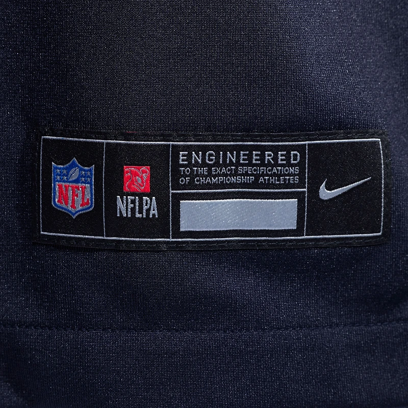 Men's Nike Cade Stover  Navy Houston Texans Game Jersey