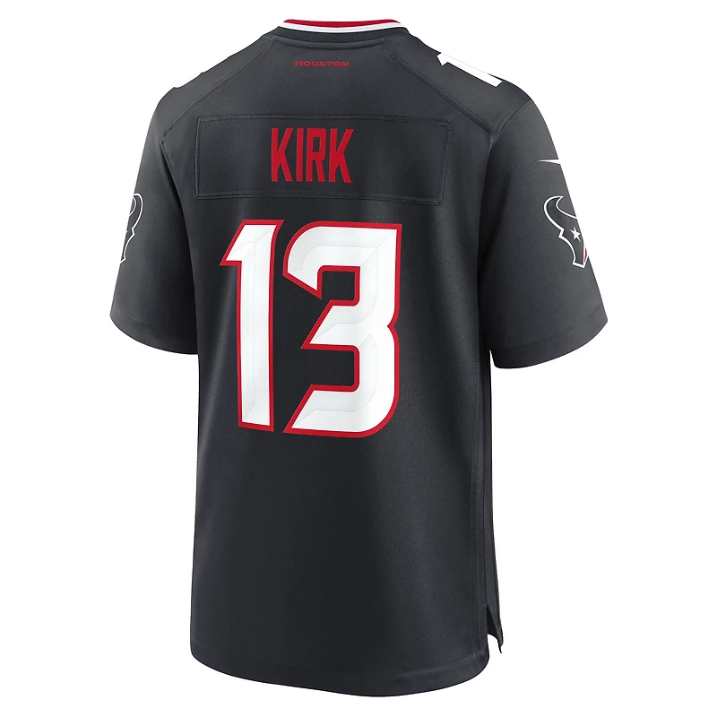 Maillot Nike Christian Kirk bleu marine pour homme des Houston Texans