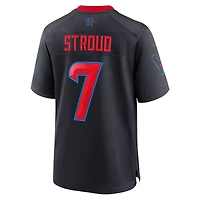 Maillot Nike C.J. Stroud pour homme, bleu marine, Houston Texans, 2e match alternatif