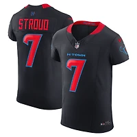 Maillot Nike C.J. Stroud bleu marine pour homme des Houston Texans Alternate 2 Vapor F.U.S.E. Elite