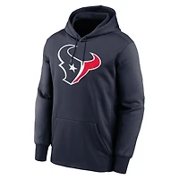 Sweat à capuche Nike C.J. Stroud bleu marine pour homme, avec nom et numéro de joueur des Houston Texans
