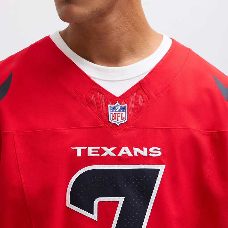 Maillot Nike C.J. Stroud Alternate Vapor F.U.S.E. Elite pour homme des Houston Texans rouge