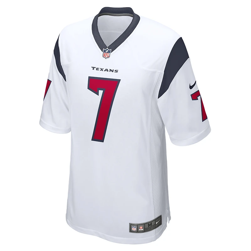 Men's Nike C.J. Stroud White Houston Texans  Game Jersey