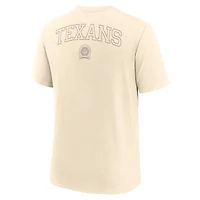 T-shirt Nike crème Houston Texans Glory Tri-Blend pour homme