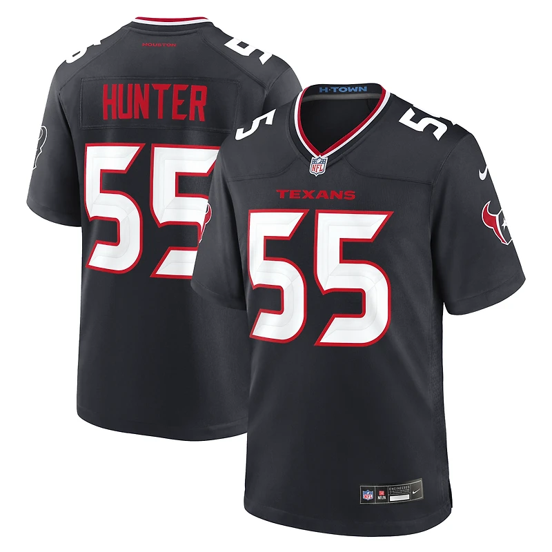 Men's Nike Danielle Hunter Navy Houston Texans Team Game Jersey