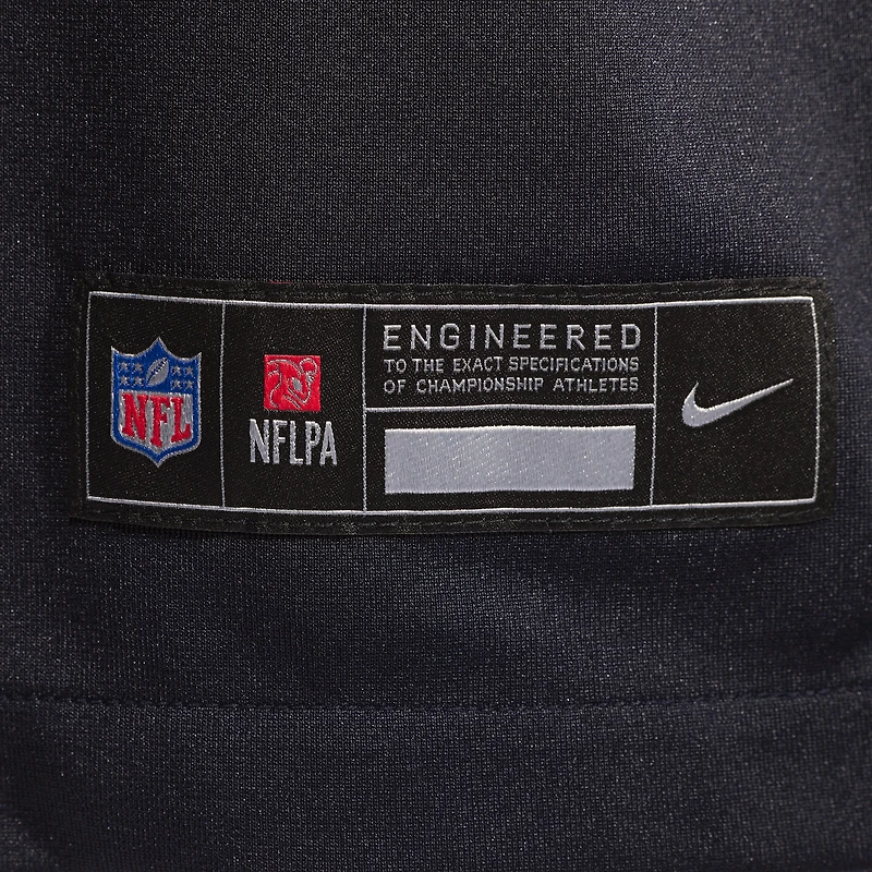 Men's Nike Darrell Taylor  Navy Houston Texans Team Game Jersey