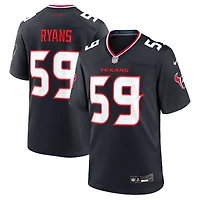 Men's Nike DeMeco Ryans  Navy Houston Texans Team Retired Game Jersey