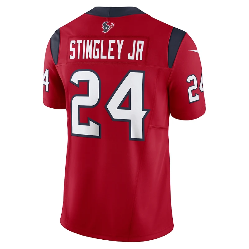 Nike Derek Stingley Jr. Rouge Houston Texans Vapor F.U.S.E. Maillot limité