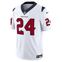 Nike Derek Stingley Jr. pour hommes Blanc Houston Texans Vapor F.U.S.E. Maillot limité