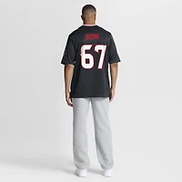 Men's Nike Evan Brown  Navy Houston Texans Team Game Jersey