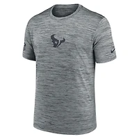 T-shirt Nike gris Houston Texans Sideline Velocity Dri-FIT pour homme
