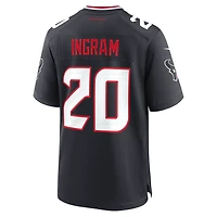 Men's Nike Ja'Marcus Ingram  Navy Houston Texans Team Game Jersey