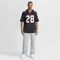 Maillot de match Nike Joe Mixon bleu marine des Houston Texans pour homme