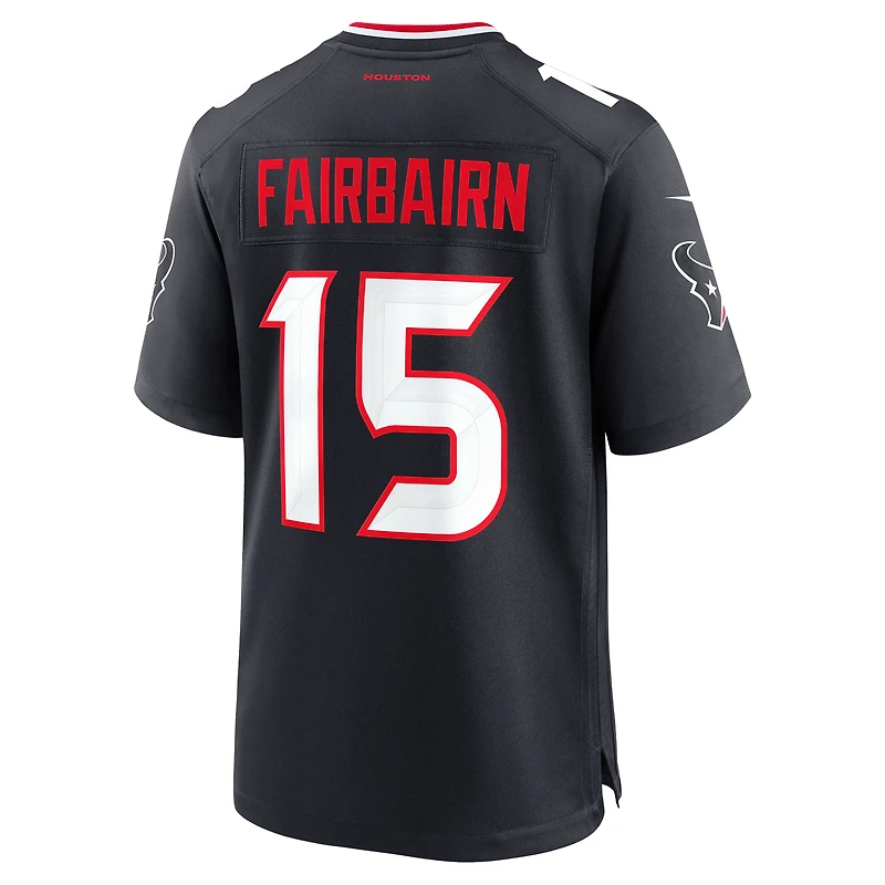 Men's Nike Ka'imi Fairbairn Navy Houston Texans Team Game Jersey