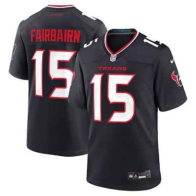 Maillot de match Nike Ka'imi Fairbairn bleu marine pour homme des Houston Texans