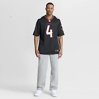 Maillot de match Nike Kamari Lassiter bleu marine pour homme des Houston Texans