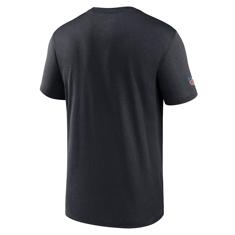 Men's Nike Navy Houston Texans Alt Legend Small Logo Dri-FIT T-Shirt