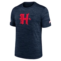 Men's Nike Navy Houston Texans Alternate Logo Velocity Dri-FIT T-Shirt