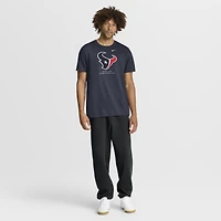 T-shirt essentiel Nike bleu marine Houston Texans pour homme