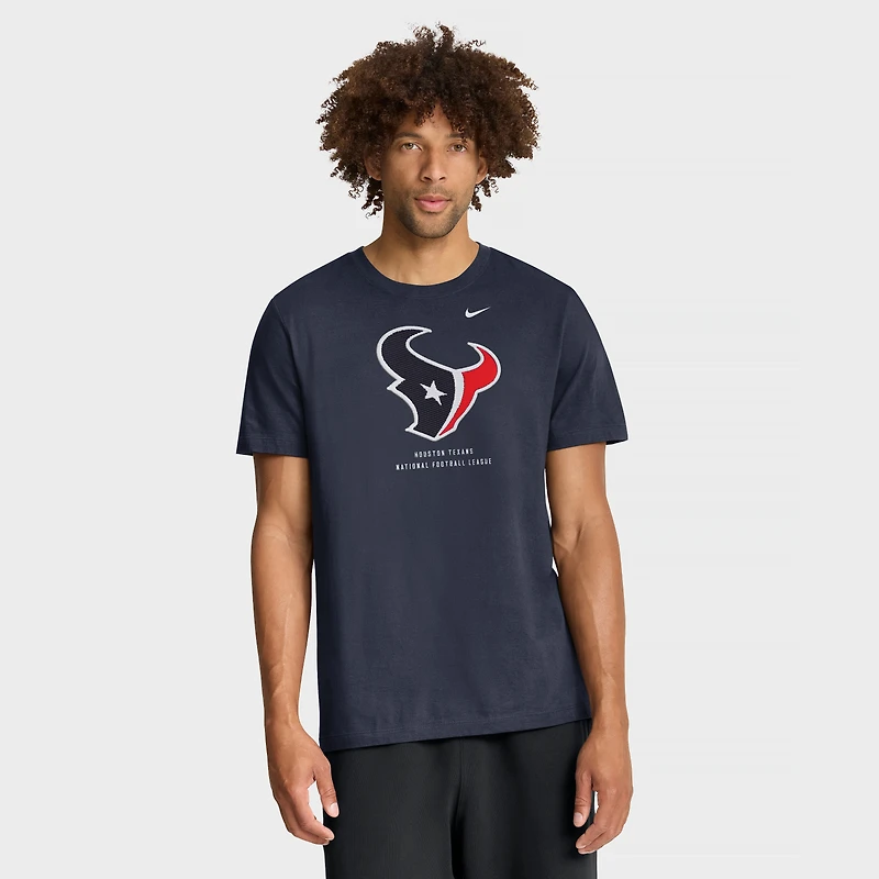 Men's Nike Navy Houston Texans Essential T-Shirt
