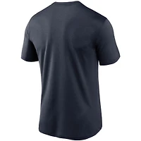 Men's Nike Navy Houston Texans Logo Essential Legend Performance T-Shirt