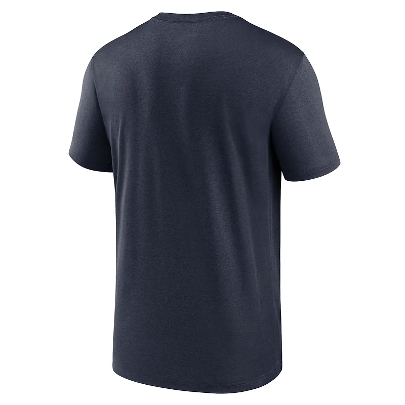 Men's Nike Navy Houston Texans Primetime Legend Wordmark Dri-FIT T-Shirt