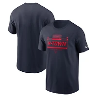 Men's Nike Navy Houston Texans Primetime Local Essential T-Shirt