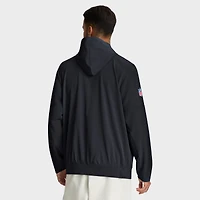 Men's Nike Navy Houston Texans Sideline Alt Pack Anorak Half-Zip Hoodie Jacket