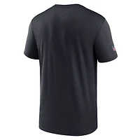 T-shirt Nike Dri-FIT bleu marine pour homme, Houston Texans, Sideline Alt Pack